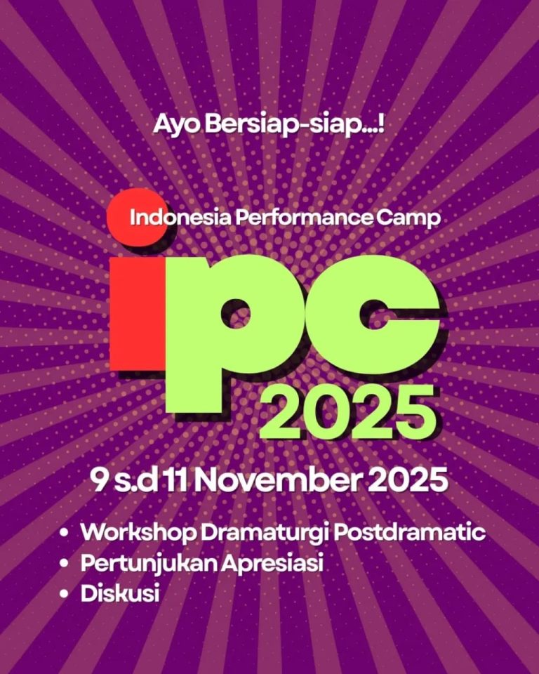 Indonesia Performance Camp 2025 Hadirkan Workshop Dramaturgi Postdramatic di Sumatera Barat